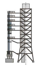 jiuquan LA2 pad CZ 1 2C tour dessin.jpg (78291 octets)