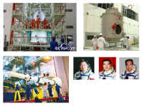 shenzhou 7 preparation vaisseau equipage.jpg (457686 octets)