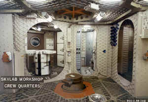 skylab Workshop quartier equipage.jpg (400861 octets)